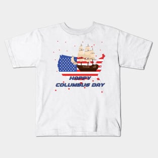 columbus day Kids T-Shirt